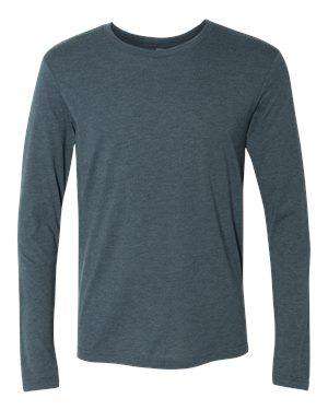 Next Level Men's Tri-Blend Long Sleeve Crew T-Shirt - 6071