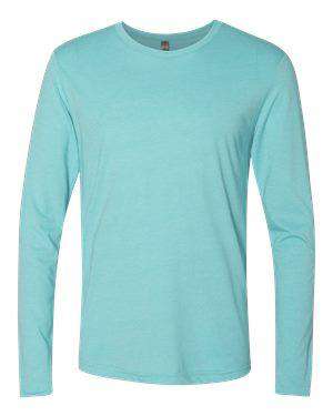 Next Level Men's Tri-Blend Long Sleeve Crew T-Shirt - 6071