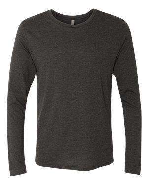 Next Level Men's Tri-Blend Long Sleeve Crew T-Shirt - 6071