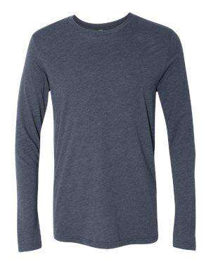 Next Level Men's Tri-Blend Long Sleeve Crew T-Shirt - 6071