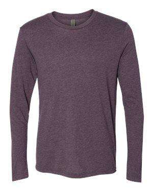 Next Level Men's Tri-Blend Long Sleeve Crew T-Shirt - 6071