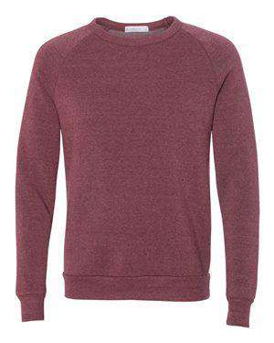 Alternative Men's Eco-Fleece Raglan Sweatshirt - 9575