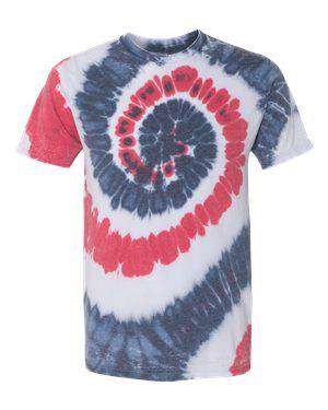 Dyenomite Men's Vintage Festival Tie-Dye T-Shirt - 650VRX