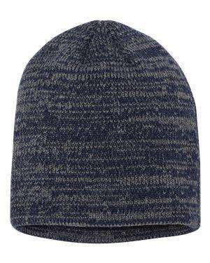 Sportsman Marled No Cuff Knit Beanie - SP03