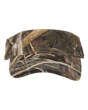 Kati Velcro Closure Twill Camouflage Visor - MO80