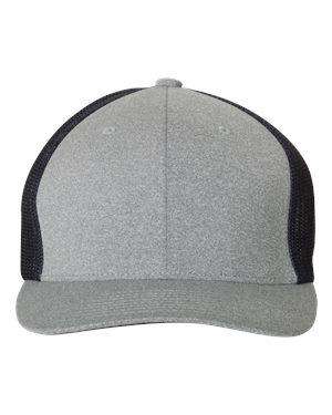 Flexfit Mesh-Back Melange Trucker Cap - 6311