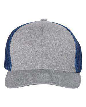 Flexfit Mesh-Back Melange Trucker Cap - 6311