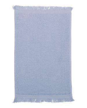 Q-Tees Fringed Fingertip Towel - T100