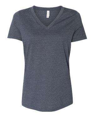 Bella + Canvas Women's Relaxed Jersey V-Neck T-Shirt - 6405