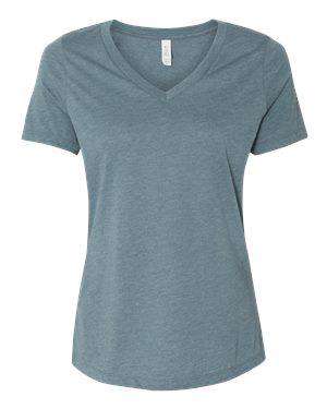 Bella + Canvas Women's Relaxed Jersey V-Neck T-Shirt - 6405