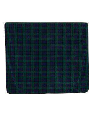 Alpine Fleece Patterned Picnic Blanket - 8702