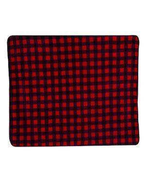 Alpine Fleece Patterned Picnic Blanket - 8702