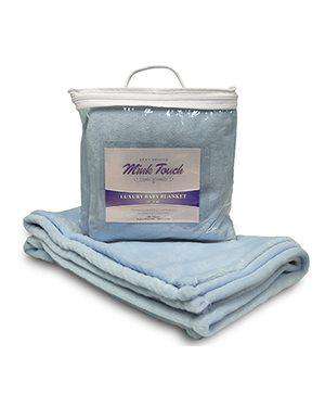 Alpine Fleece Faux Mink Infant Blanket - 8722