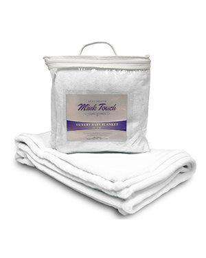 Alpine Fleece Faux Mink Infant Blanket - 8722