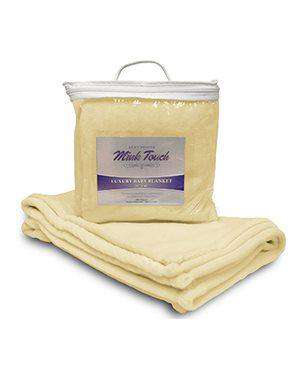 Alpine Fleece Faux Mink Infant Blanket - 8722