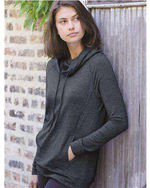 Brand: Weatherproof | Style: W18706 | Product: Women's Heat Last Faux Cashmere Funnelneck Sweatshirt