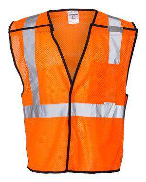 ML Kishigo Men's Economy Breakaway Safety Vest - 1536