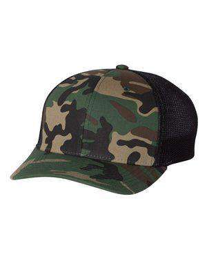 Brand: Richardson | Style: 110 | Product: Fitted Trucker with R-Flex