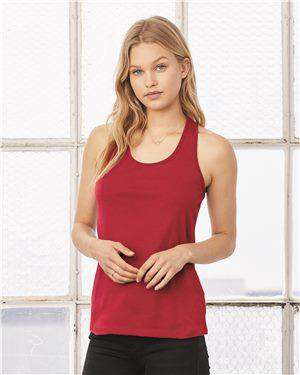 Brand: Bella + Canvas | Style: 6008 | Product: Women's Jersey Racerback Tank