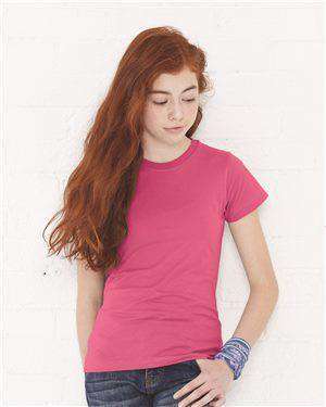 Brand: LAT | Style: 2616 | Product: Girls' Fine Jersey Tee