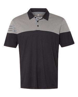 Adidas Men's Heathered Sunblock Polo Shirt - A213