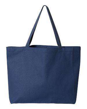 Liberty Bags Isabella Gusseted Canvas Tote Bag - 8503