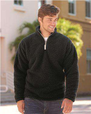 Brand: J. America | Style: 8454 | Product: Epic Sherpa Quarter-Zip