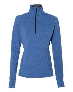 J America Women's Omega Stretch 1/4-Zip Sweatshirt - 8433