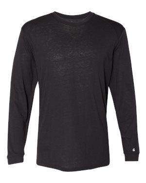 Badger Sport Men's Tri-Blend Long Sleeve T-Shirt - 4944