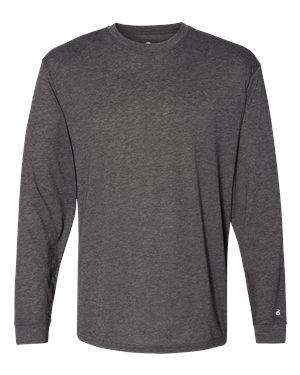 Badger Sport Men's Tri-Blend Long Sleeve T-Shirt - 4944