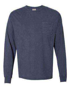 Hanes Men's Pocket Long Sleeve T-Shirt - GDH250