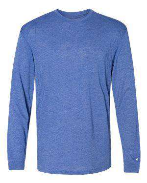 Badger Sport Men's Tri-Blend Long Sleeve T-Shirt - 4944