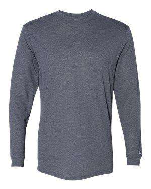 Badger Sport Men's Tri-Blend Long Sleeve T-Shirt - 4944