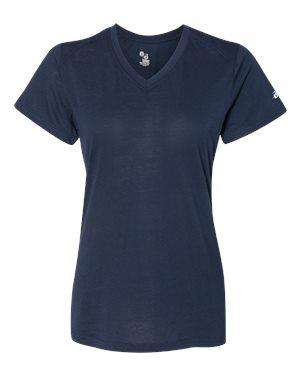 Badger Sport Women's Tri-Blend V-Neck T-Shirt - 4962