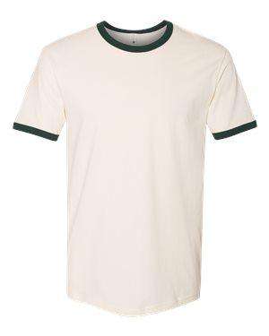 Next Level Unisex Fine Jersey Ringer T-Shirt - 3604