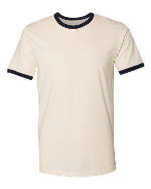 Next Level Unisex Fine Jersey Ringer T-Shirt - 3604