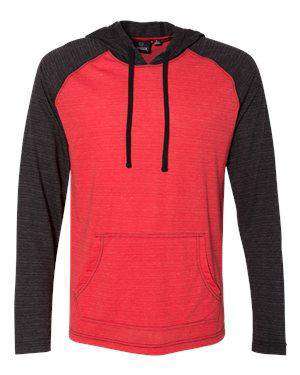 Burnside Men's Raglan Pocket Hoodie Sweatshirt - 8127