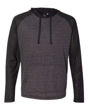 Burnside Men's Raglan Pocket Hoodie Sweatshirt - 8127