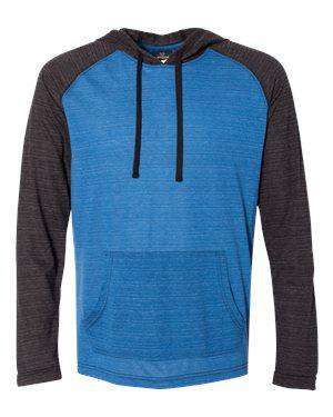 Burnside Men's Raglan Pocket Hoodie Sweatshirt - 8127