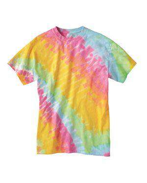 Brand: Dyenomite | Style: 200TL | Product: Tilt Tie Dye Tee