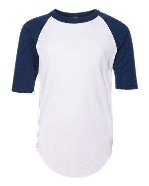 Augusta Sportswear Youth Raglan Baseball Jersey - 4421