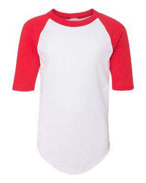 Augusta Sportswear Youth Raglan Baseball Jersey - 4421