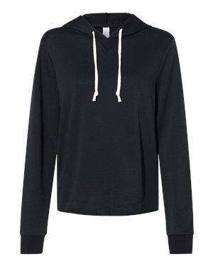 Alternative Women's Raw Edge Hoodie Sweatshirt - 8628