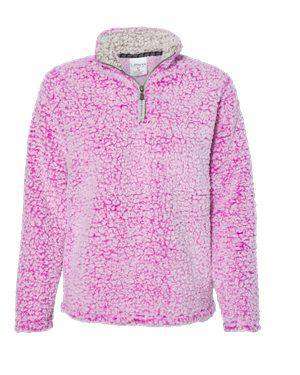 J America Women's Sherpa 1/4-Zip Sweatshirt - 8451