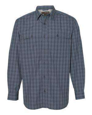 Dri Duck Men's Paseo Plaid Sunblock Work Shirt - 4465