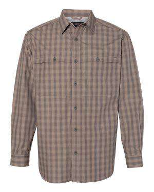 Dri Duck Men's Paseo Plaid Sunblock Work Shirt - 4465