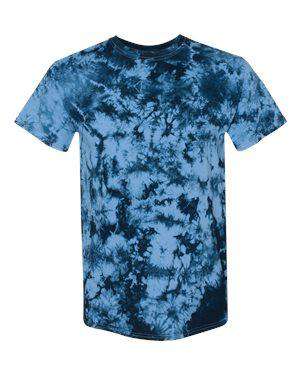 Dyenomite Men's Crystal Tie-Dye T-Shirt - 200CR