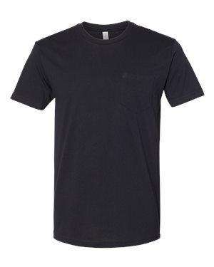 Next Level Men's Lightweight Pocket Crew T-Shirt - 3605