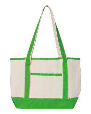 Q-Tees Small Canvas Shopping Bag - Q125800