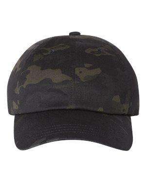 Yupoong Unstructured Dad's Camouflage Cap - 6245CM